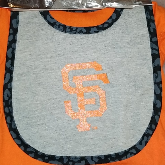 SF Giants Onesie 3 Pc Set *Super Cute, Must See!* - Picture 6 of 9
